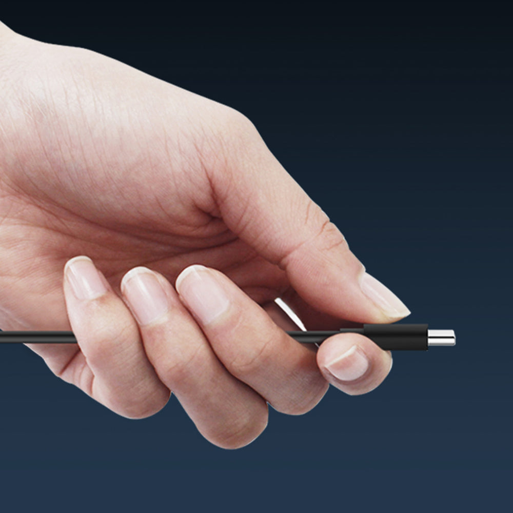 Cuktech CKATC310NCBK USB-A - USB-C Kabel 1m - sort