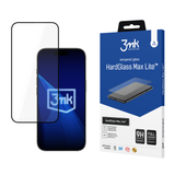 3mk HardGlass Max Lite sort tempereret glas til iPhone 17 Pro