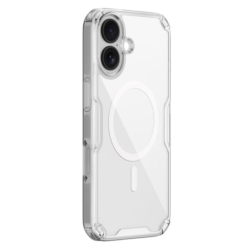 Nillkin Nature TPU Pro Magnetic Case Kompatibel med MagSafe til iPhone 17 - Gennemsigtig