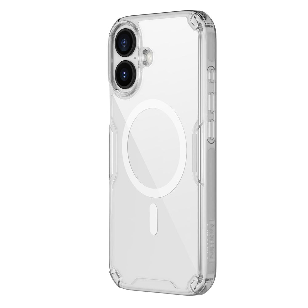 Nillkin Nature TPU Pro Magnetic Case Kompatibel med MagSafe til iPhone 17 - Gennemsigtig