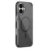 Nillkin Nature TPU Pro Magnetisk Case Kompatibel med MagSafe til iPhone 17 Pro - Gennemskinnelig sort