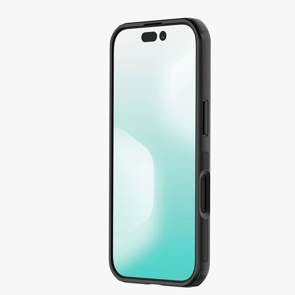 Nillkin Super Frosted Shield Pro Magnetic Case Kompatibel med MagSafe til iPhone 17 - Gennemskinligt sort