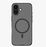 Nillkin Super Frosted Shield Pro Magnetic Case Kompatibel med MagSafe til iPhone 17 - Gennemskinligt sort