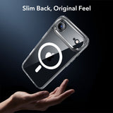ESR Classic Hybrid MagSafe + tempereret glas sæt til iPhone 17 Air - Clear