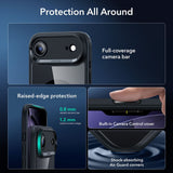 ESR Classic Hybrid MagSafe + tempereret glas sæt til iPhone 17 Air - Clear Black