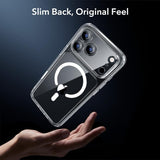 ESR Classic Hybrid MagSafe + tempereret glas sæt til iPhone 17 Pro - Clear