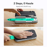 ESR UltraFit Hæmt glas 2-pakke til iPhone 16 Pro / 17 - gennemsigtigt