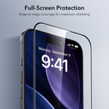 ESR UltraFit tempereret glas 2-pakke til iPhone 17 Air - gennemsigtig