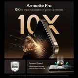 ESR UltraFit Armorite Pro Tempered Glass for iPhone 17 Pro Max - Clear