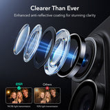 ESR Armorite Camera Cover til iPhone 16 / 16 Plus / 17 - sort