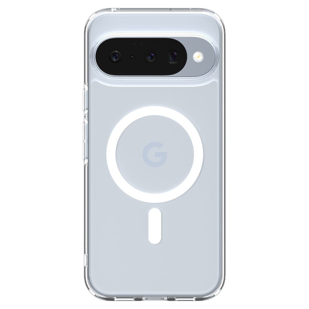 Spigen Ultra Hybrid Mag MagSafe Case til Google Pixel 10 / 10 Pro - Klar og hvid