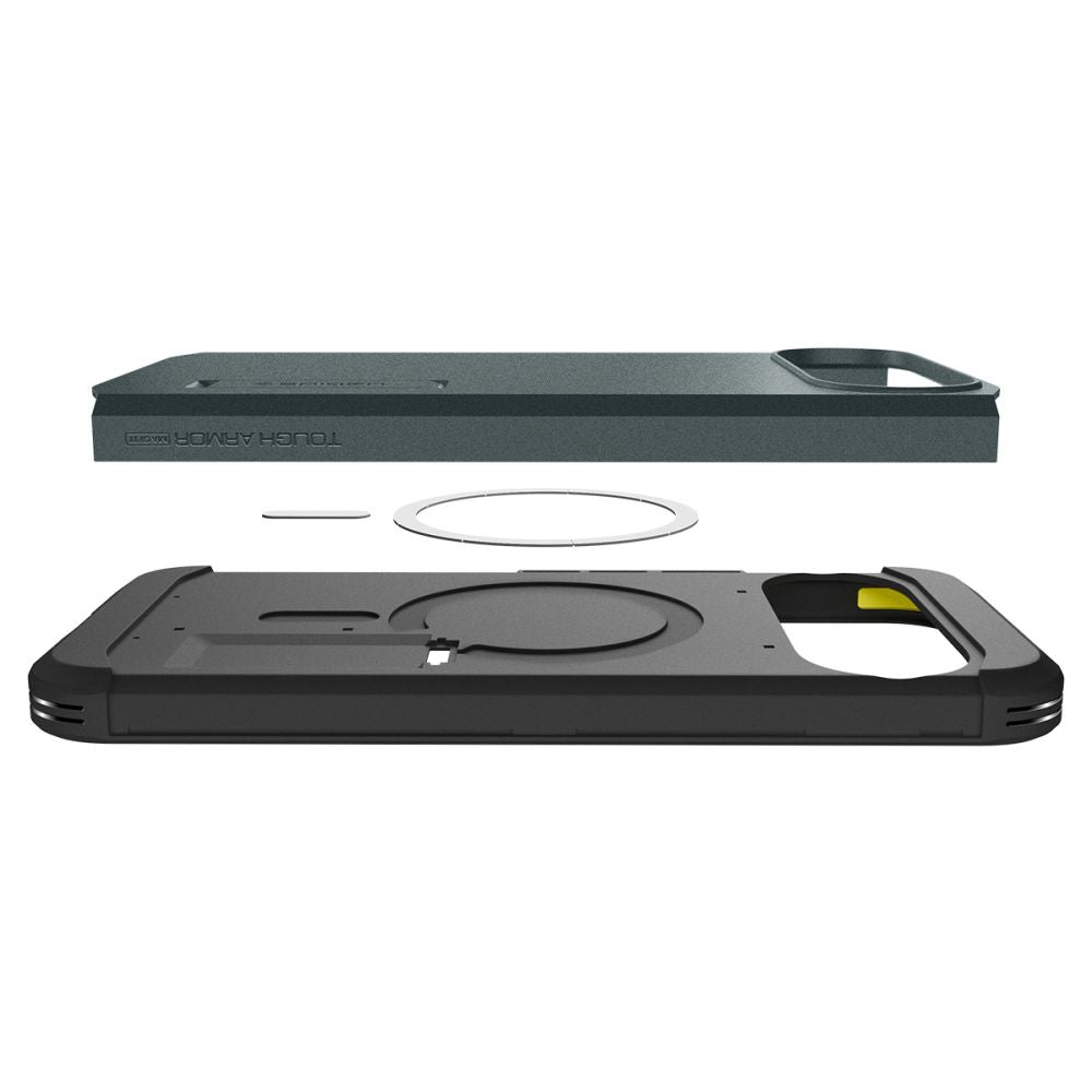 Spigen Tough Armor Mag MagSafe Case til Google Pixel 10 / 10 Pro - Grøn