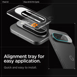 Spigen Optik Glas.tR Camera Protector 2-pack til Google Pixel 10 - Gennemsigtig