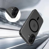 Tech-Protect MagSlim MagSafe fodtøj til iPhone 17 - matt sort