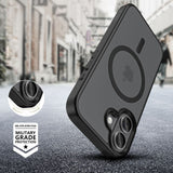 Tech-Protect MagMat MagSafe Case til iPhone 17 - Matte Black