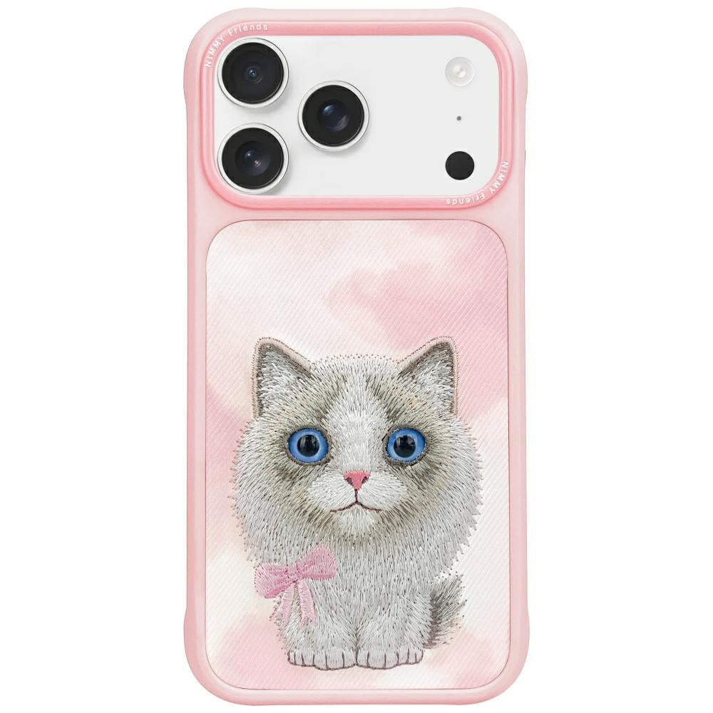 Nimmy Big Eyed Pet 2.0 Cat Case for iPhone 17 Pro - Pink