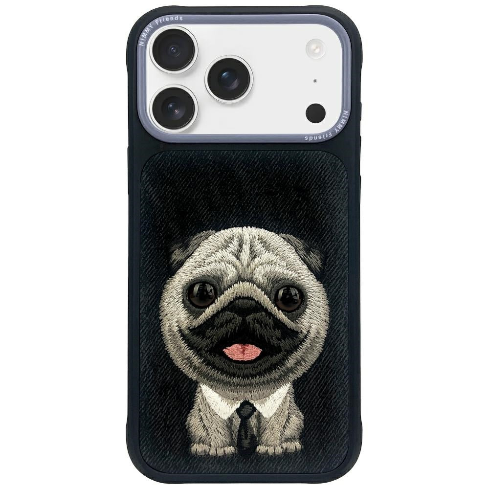 Nimmy Big Eyed Pet 2.0 Dog Case til iPhone 17 Pro - sort