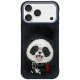 Nimmy Big Eyed Pet 2.0 Panda Case til iPhone 17 Pro Max - sort