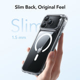 ESR Classic Hybrid Kickstand MagSafe Case til iPhone 17 Pro Max - klar