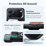 ESR Classic Hybrid Kickstand MagSafe Case til iPhone 17 Pro Max - klar sort