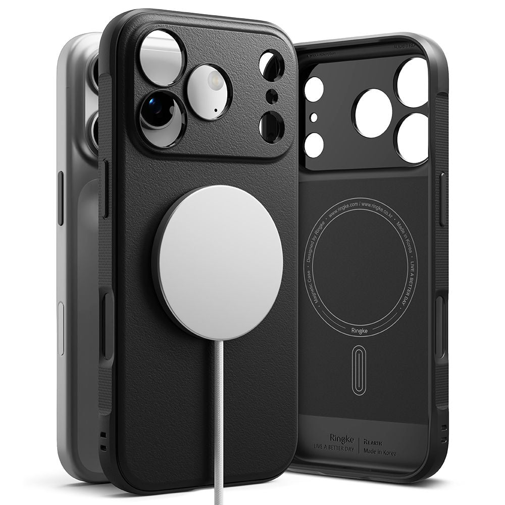 Ringke Onyx Magnetic MagSafe Case til iPhone 17 Pro Max - sort