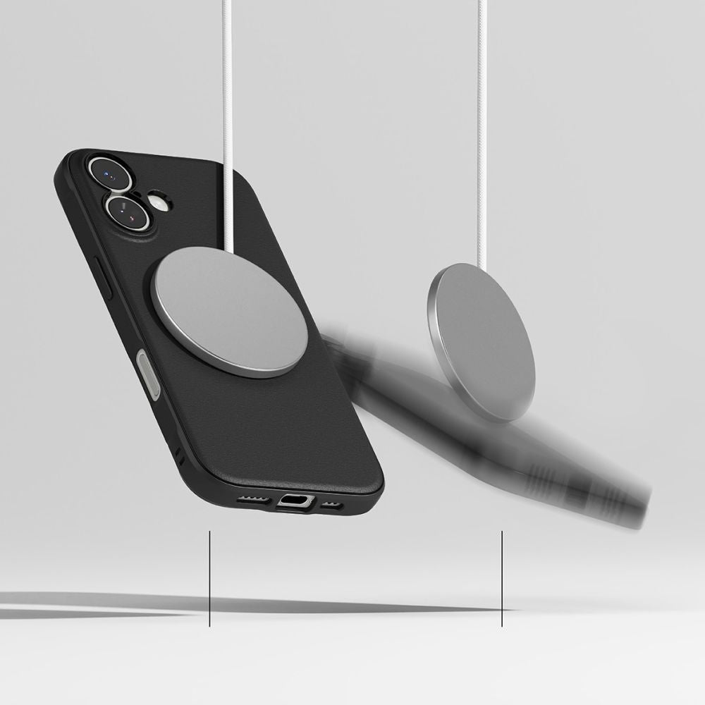 Ringke Onyx Magnetisk MagSafe Case til iPhone 17 - sort