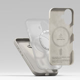 Ringke Silicone Magnetic MagSafe Case til iPhone 17 - Beige