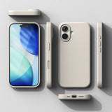 Ringke Silicone Magnetic MagSafe Case til iPhone 17 - Beige