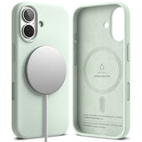 Ringke Silicone Magnetic MagSafe Case til iPhone 17 Pro - Mint