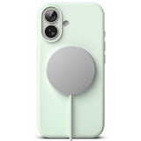 Ringke Silicone Magnetic MagSafe Case til iPhone 17 Pro - Mint