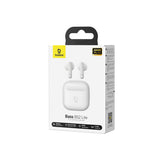 Baseus Bass BS2 Lite TWS Headphones - White