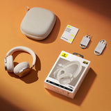 Baseus Inspire XH1 Wireless Headphones Sound by Bose ANC Dolby Audio Milky Way Color