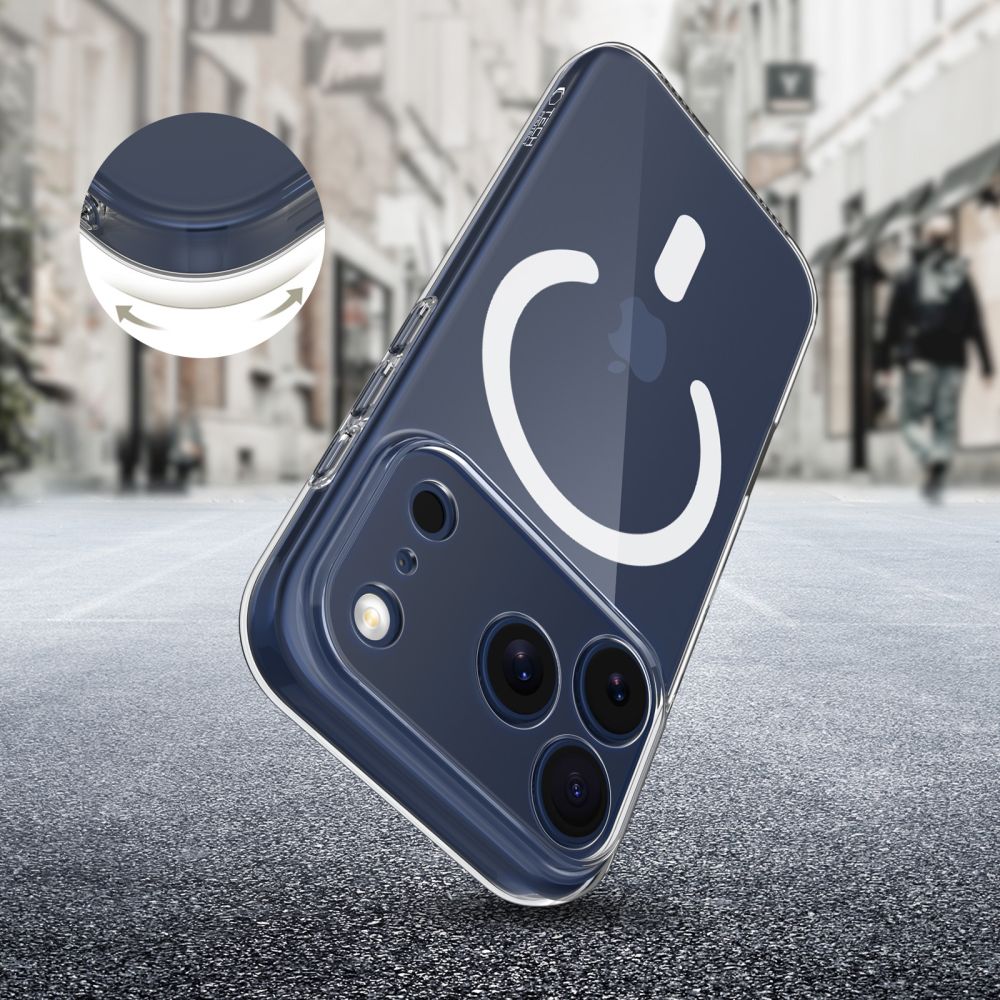 Tech-Protect FlexAir MagSafe Case til iPhone 17 Pro - klar