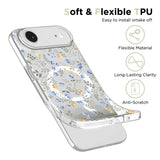 Tech-Protect FlexAir MagSafe Case til iPhone 17 Air - Daisies med blade
