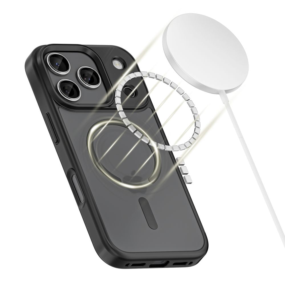 Tech-Protect MagMat MagSafe Case til iPhone 17 Pro Max - Matte Black