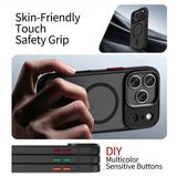 Tech-Protect MagMat XT 4-sæt MagSafe Case til iPhone 17 Pro - Matte Black