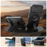 Tech-Protect Kevlar MagSafe-hylster til iPhone 17 - sort