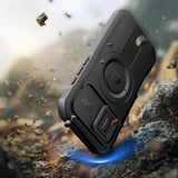 Tech-Protect Kevlar MagSafe-hylster til iPhone 17 - sort