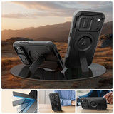 Tech-Protect Kevlar MagSafe Case til iPhone 17 Pro Max - sort