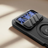 Tech-Protect Kevlar MagSafe Case til iPhone 17 Air - sort