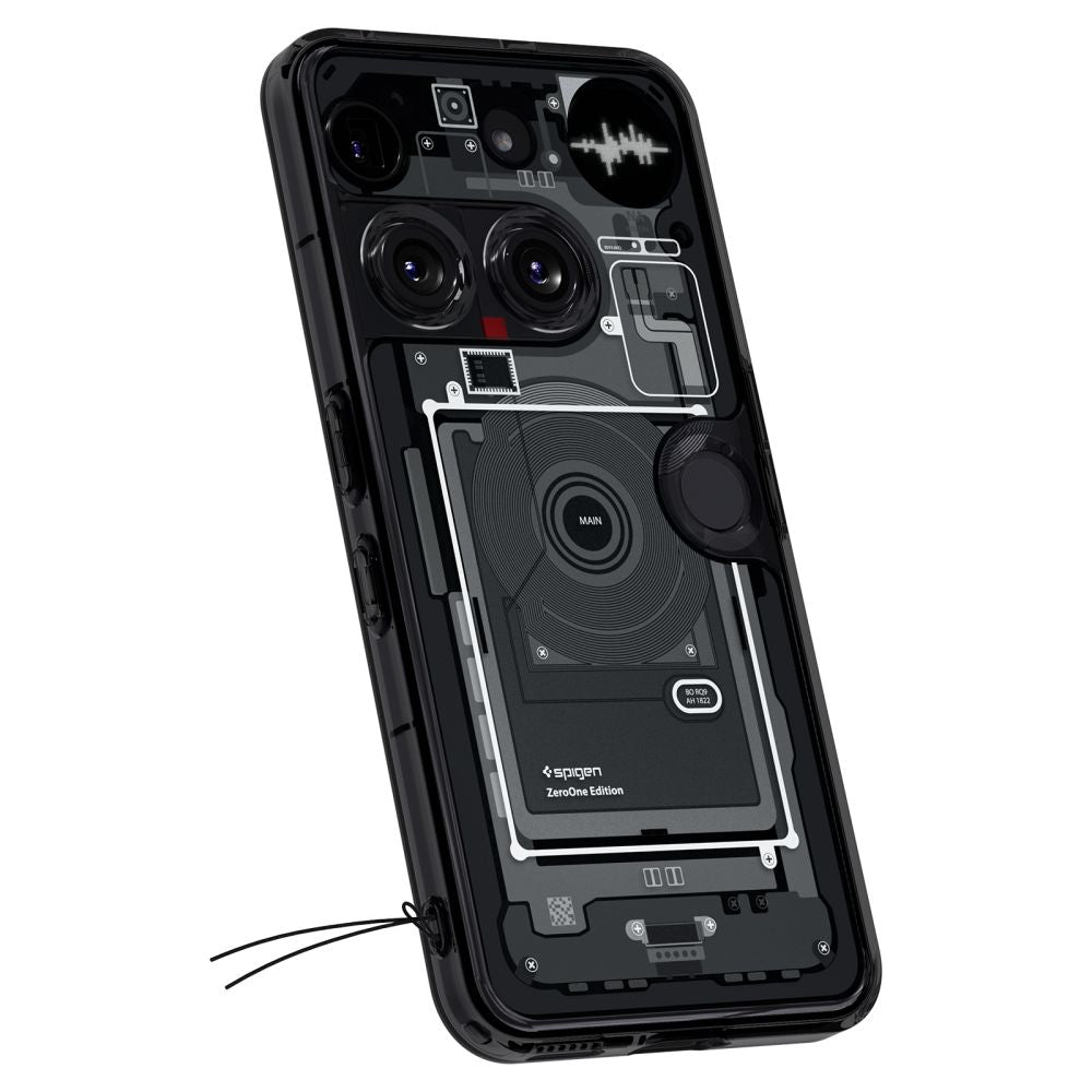 Spigen Ultra Hybrid Case for ingenting Telefon 3 Zero One - Transparent