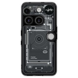 Spigen Ultra Hybrid Case for ingenting Telefon 3 Zero One - Transparent