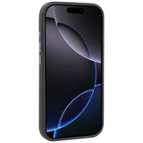 Audi R8 ægte læder MagSafe Case til iPhone 17 - sort og rød