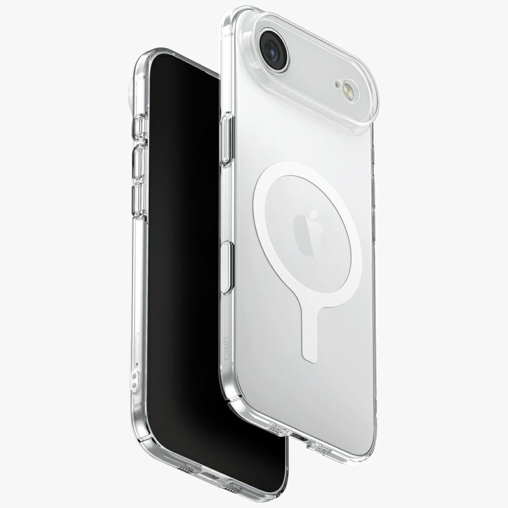 Uniq Airsuit Case til iPhone 17 Air Magclick opladning - gennemsigtig