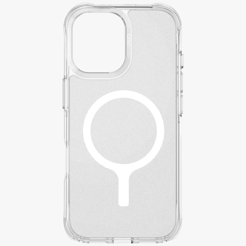 Uniq LifePro Xtreme Magclick opladningsfoder til iPhone 17 - Glitter-transparent