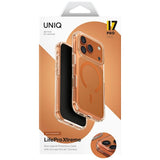 Uniq LifePro Xtreme Magclick Charging Case for iPhone 17 Pro - Orange