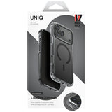 Uniq LifePro Xtreme Magclick opladningsfoder til iPhone 17 Pro Max - sort