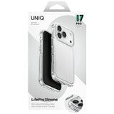 Uniq Lifepro Xtreme Case til iPhone 17 Pro - Gennemsigtig