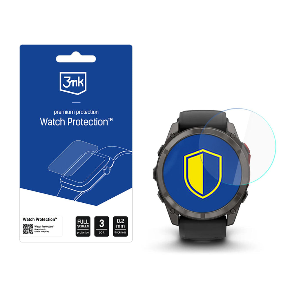 3mk Watch Protection ARC Smartwatch skærmbeskytter til Garmin Fenix 8 Pro 51 mm (Amoled, MicroLED)