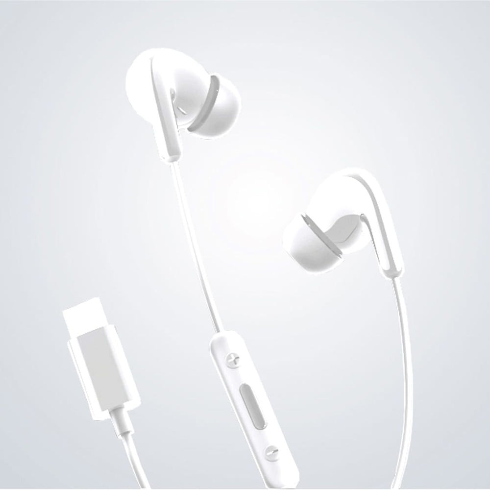 Xiaomi BHR8931GL In-Ear Wired Headphones USB-C med fjernbetjening - hvid